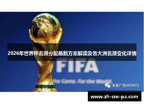 2026年世界杯名额分配最新方案解读及各大洲名额变化详情