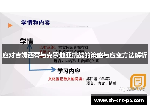 应对吉姆西蒂与克罗地亚挑战的策略与应变方法解析